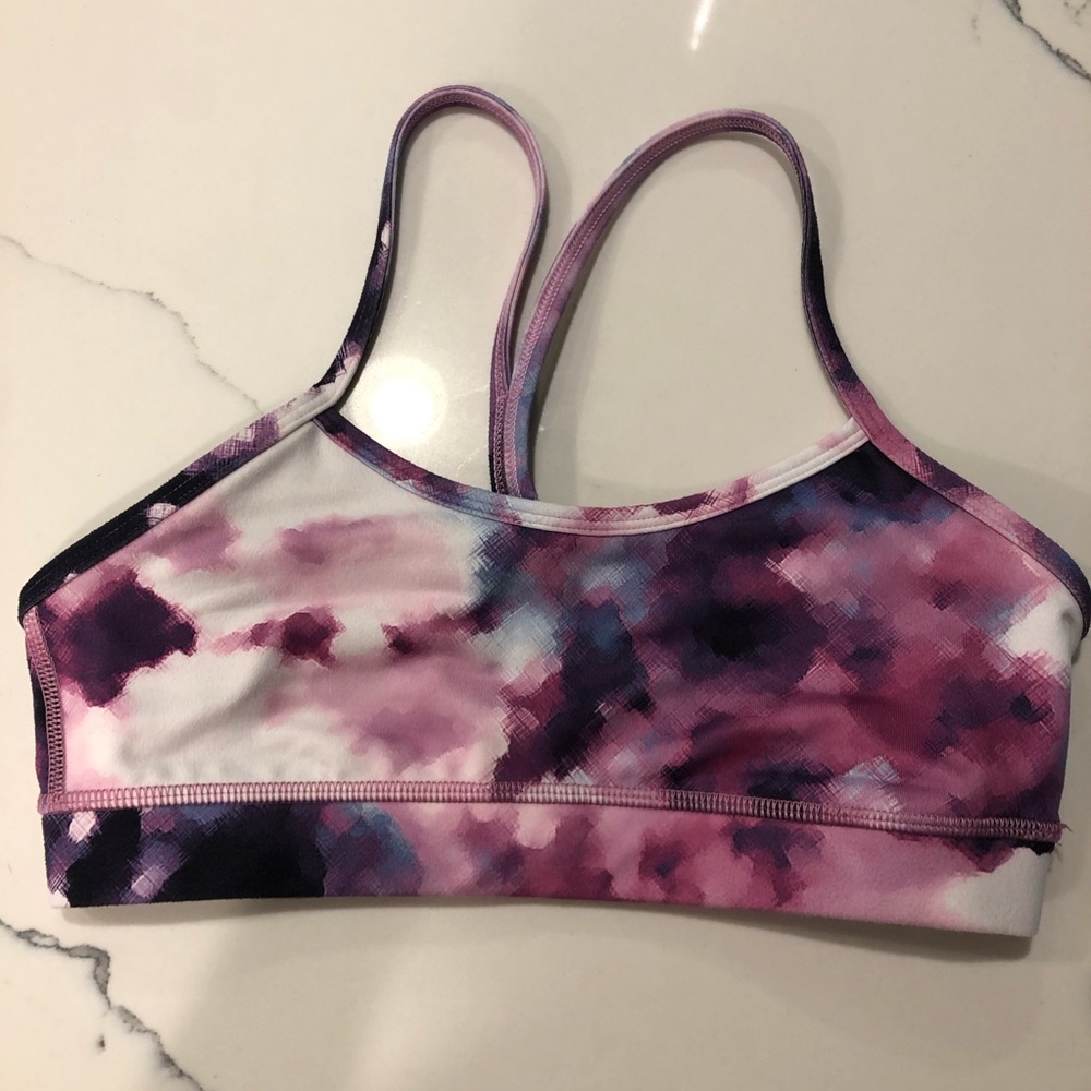 lululemon athletica Pink and Purple Sports Bra
